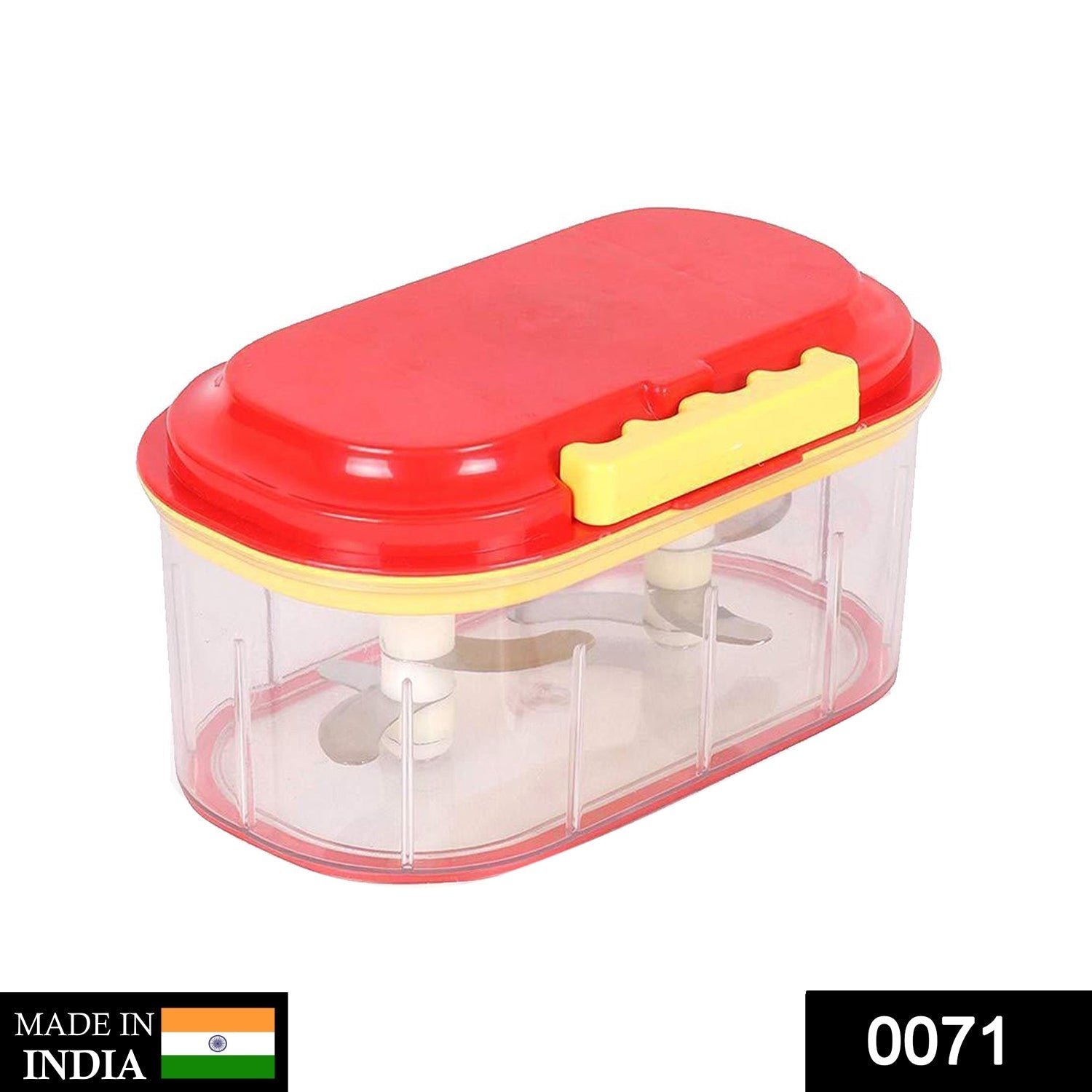 0071 Plastic Vegetable Chopper  (1000 ml) Gharbaar Store