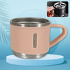 Stainless Steel Vacuum Coffee / Tea Cup, Tea Mug Hot Insulated Double Wall Stainless Steel, Coffee, and Milk Cup with Handle Easy To Carry: Coffee Cup (1 Pc / 3 pc / 6 pc)