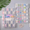 7673a 36 Grids Clear Plastic Organizer Jewelry Storage Box with Adjustable Dividers, Transparent Organizer Box (1pc)