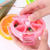 12609 Pill Box Medicine Dispenser 7-Day Week Weekly Whee Cute Portable fruit style 7 grid seal rotation Pill Organizer Medicine Box (1 Pc)