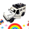 17748 Alloy Metal Pull Back Die-cast Car, Jeep Model Car Off Road Die cast Metal Pullback Toy car with Doors Open Boys Gifts Toys for Kids Age 3+ Years (Pack of 1)