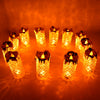 8441 Gold Flameless Candles LED Light Flameless and Smokeless Decorative, Candles Led Tea Light Candle Perfect for Gifting, Home, Diwali,Wedding, Christmas, Crystal Candle Lights, Table Decorations (12 Pc MOQ)