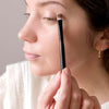 12654 Travel Portable Mini Eye Makeup Brush, Apply Eyeshadow Eyeliner Eyebrow Brush Makeup Tools for eyeliner girl (2 Pc Set)