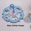 7288 Flower Hanging Hanger 24 Clips Plastic Hanger 