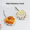 4585 Leaf Shape Hook Strong Adhesive Hook Use For Home Decor , Office & Multi Use Hook (3pc). 