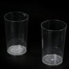 7143 Round Clear Plastic Water Glass Juice Beer Wine Plastic Unbreakable Transparent Glass Set ( 300ml 6pc ) 