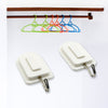 Multipurpose Strong Hook Self-Adhesive hooks for wall Heavy Duty Hook, Sticky Hook Household For Home, Decorative Hooks, Bathroom & All Type Wall Use Hook, Suitable for Bathroom, Kitchen, Office (2 Pc Set)