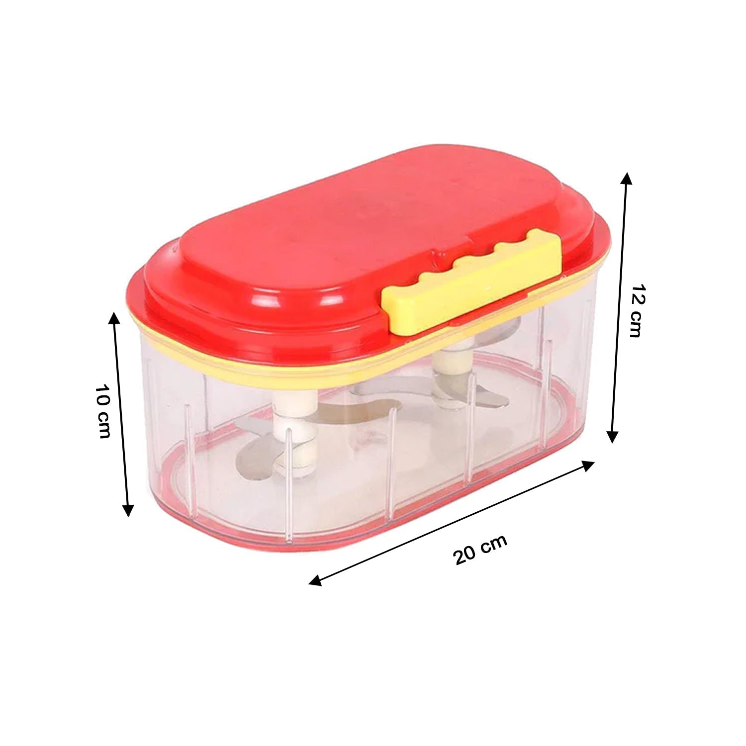 0071 Plastic Vegetable Chopper  (1000 ml) Gharbaar Store