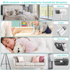 0227 Powerful Suction Portable Handheld Vacuum Cleaner - Low Noise Vacuum Cleaner for Bed - Cordless Vacuum Cleaner for Car Seat Crevices Pillows, Mattresses, Sofas Wireless Anti Dust and Mite Cleaner