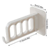 4859 Single Door Hook for Bathroom Kitchen Bedroom Cubicle 