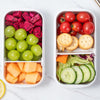 5571 Food Fresh-Keeping Box with Lid for Veggie Fruit Salad Glass Food Storage Containers for Solid Food Soups and Sauces, Leak-Proof Portable Lunch Box, Microwave, Oven, Freezer, Dishwasher