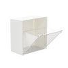 4037Adhesive Wall Mounted Flip Storage Box Holder Small Object Storage Case ( 1 pcs ) 