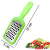 2586 Plastic Vegetable Kitchen Grater/cheese Shredder With Grip Handle 