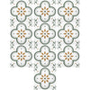 Peel and Stick Floor Tiles Kitchen / Bathroom Backsplash Sticker Detachable Waterproof DIY Tile Stickers for Wall Decoration Tiles Home Decoration (8x8 Inch / 1 pc Tiles)