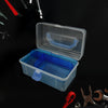 4150 Plastic Art Storage Box Painting Supplies Multipurpose Case Meidum Size with Handle for Artists Students Medine Tools Cosmetics Fishing Supplies, for Artists Students