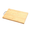 2475A Thick Wooden Bamboo Kitchen Chopping Cutting Slicing Board with Holder for Fruits Vegetables Meat 