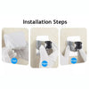 6255 Shower Head Holder, Adhesive Handheld Shower Holder, with adhesive sticker to hold. 