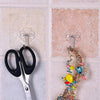 9055 100PC MULTIPURPOSE STRONG SMALL STAINLESS STEEL ADHESIVE WALL HOOKS 