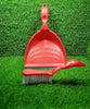 2314 Dustpan Set with Brush, Dust Collector Pan with Long Handle, Supadi, Multipurpose Dust Collector Cleaning Utensil Flat Scoop Handheld Sweeping Up and Carrying Container 