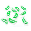 0189 10 Pcs Orange Peeler With Transparent Pouch Bag Combo 