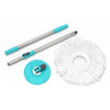 4942 Quick Spin Mop With Steel Spin, Bucket Floor Cleaning, Easy Wheels & Big Bucket, Floor Cleaning Mop with Bucket 