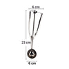 2523 Ice Cream Serving Spoon Scooper (Stainless Steel) 