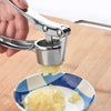 3042 Stainless Steel Garlic Press Crusher,Crusher,Squeezer,Masher,and Lemon Juicer 