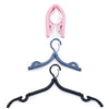 1432 Portable & Foldable Multicolor Plastic Hangers (1pc) 