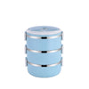 2872 Multi Layer Stainless Steel Hot Lunch Box (3 Layer) 