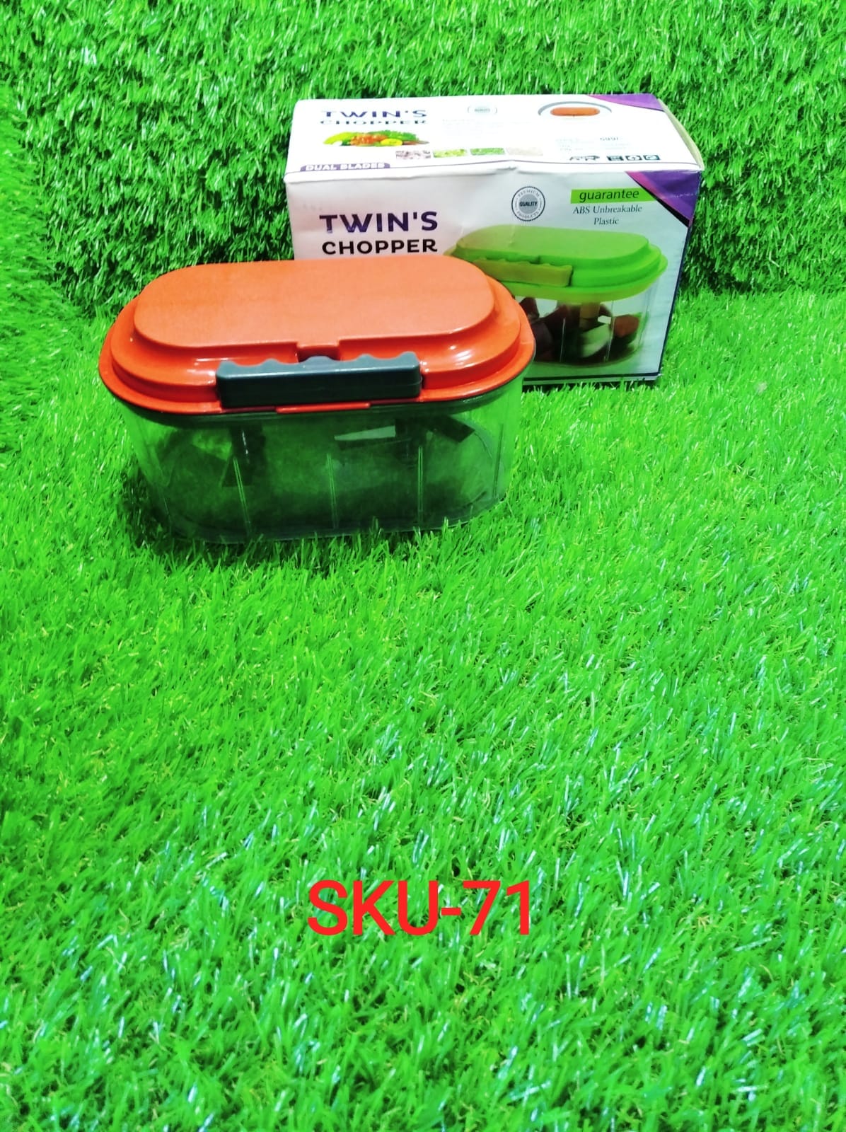 0071 Plastic Vegetable Chopper  (1000 ml) Gharbaar Store