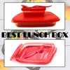 2879 Seal Rectangular 2 Containers Lunch Box 