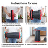 0177 Retractable Folding Stools Portable Lightweight for Indoor and Outdoor Travel, Fishing, Camping, Garden Use