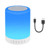 6249 Wireless Night Light LED Touch Lamp Speaker 