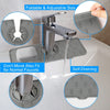4914 Silicone Sink Faucet Pad, Drip Protector Splash Countertop, Rubber Drying Mat, Sink Splash Guard for Kitchen Bathroom Bar. 