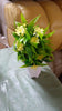 Wild Artificial Flower Plants with Cute Pot | Flower Plant for Home Office Decor | Tabletop and Desk Decoration | Artificial Flower for Balcony Indoor Decor, Plants for Living Room (1 Pc)