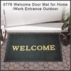 0776 Welcome Door Mat for Home/Work Entrance Outdoor 