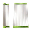 2064 Foldable Drain Rack Kitchen Sink Roll up Dish Drying Rack Portable Dish Rack 