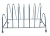 2135 Stainless Steel Square Plate Rack Stand Holder for Kitchen 