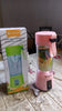 0138 Multi-Purpose Portable USB Electric Juicer 6-Blades, Protein Shaker, Blender Mixer Cup (380 ML)