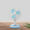 6002 PORTABLE LED LIGHT WITH MINI FAN- YJ 5570 