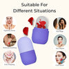 1224P BEAUTY ICE ROLLER FOR FACE MASSAGER & EYE REUSABLE FACE ROLLERS FACIAL ROLLER ( Purple Color) 