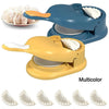 5289A Momos Maker Machine, Dumpling Skin Press Mould for Gujiya Ghughra Momos Making, 2 in 1 Dumpling Maker Mould Machine, Kitchen Dumpling ( Color Box ) 