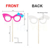 3426 Baby Shower Props for Photoshoot, Photo Booth, Decorations 20 Pcs, Sticks Attached for Mom to Be Shoot, Maternity Shoot, Photography Amd-