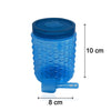 3739 Bubble Transparent Plastic Storage Jar 400ml (1Pc Only) 