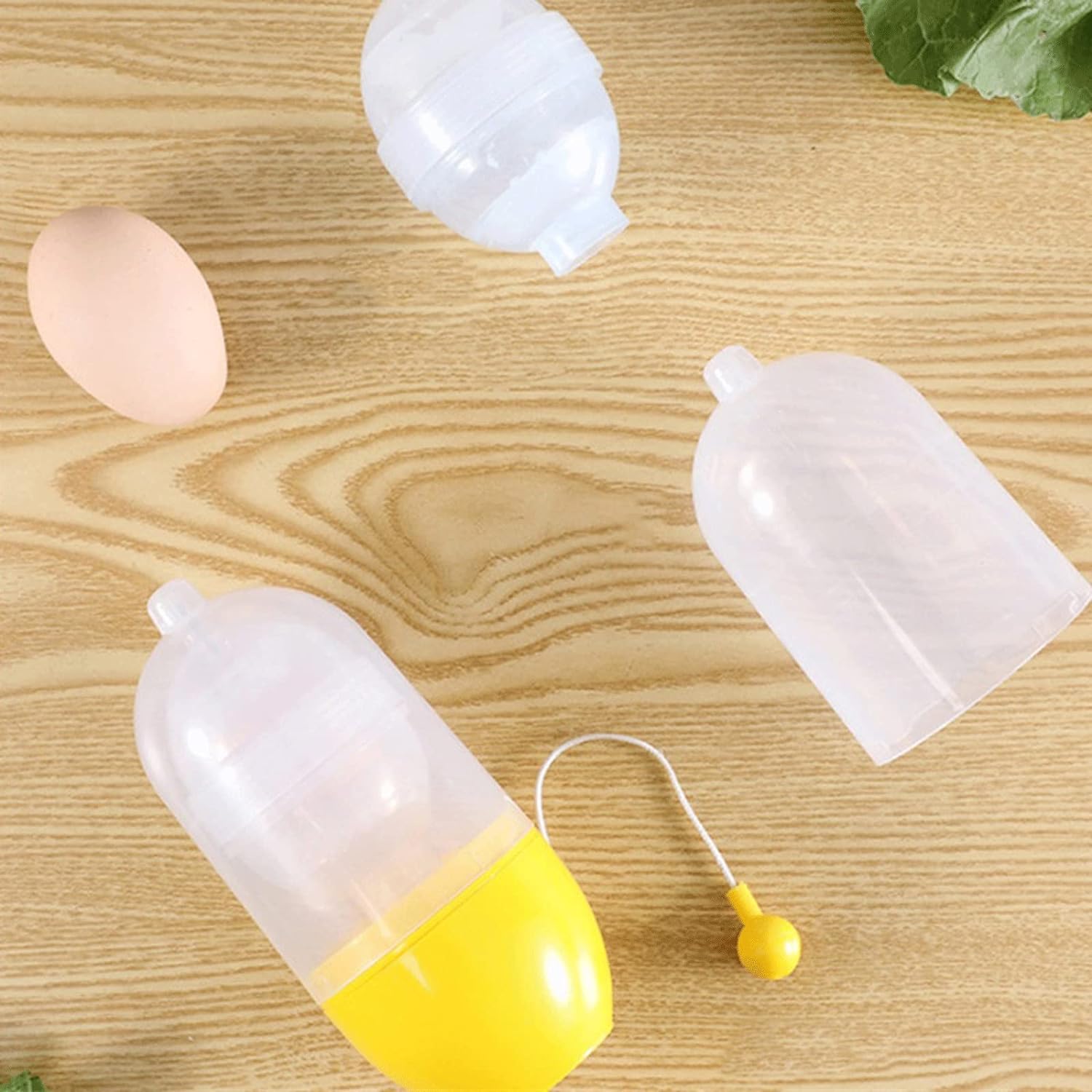 7156A MANUAL EGG PULLER SCRAMBLER HOUSEHOLD WHITE EGG YOLK MIXER KITCHEN TOOL MIX MANUAL SCRAMBLER CONVENIENT WITHOUT BREAKING EGGS.