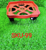 099 Square Plastic Gas Cylinder Trolley 
