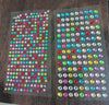 Self Adhesive Multi Size Shaped Shining Stones Crystals Stickers For Art & Craft, Mobile Phone Decoration, Jewellery Making, School Projects, Creative Work